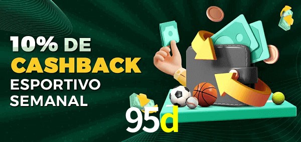 10% de bônus de cashback na 95d